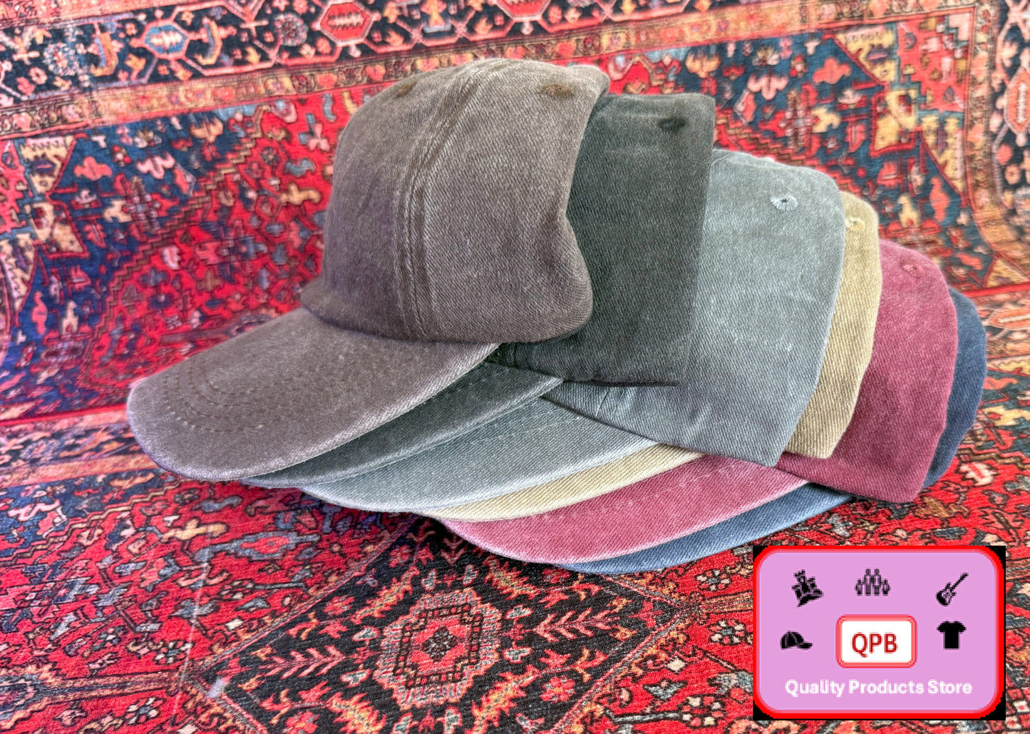 Customizable vintage cap