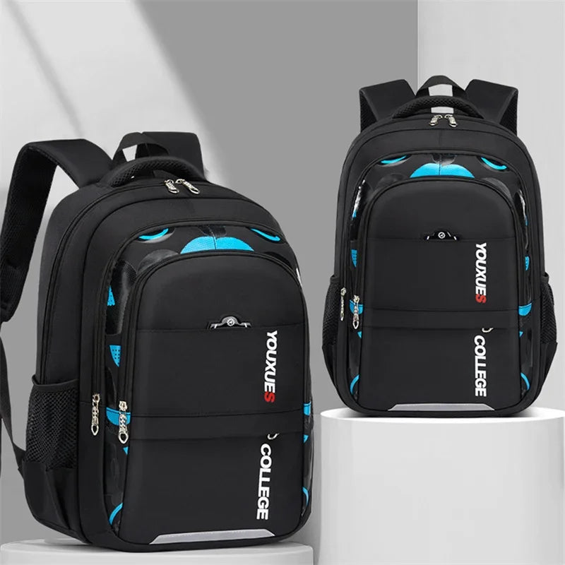 New Children School Bags Kids Backpack In Primary Schoolbag For Teenager Boys Waterproof Backpacks Book Bag