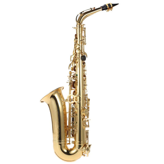 Eb Alto Saxophone Professional Brass Lacquered Gold E Flat Sax Alto Sax 802 Key Type Woodwind Instrument